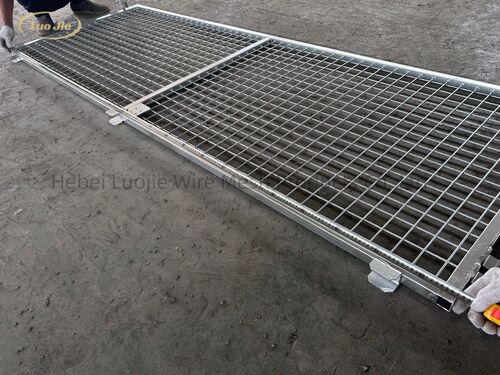 Latest company news about Quality Assurance:  Hot-Dip Galvanized Fencing Panels Dimensional Inspection Before Shipment