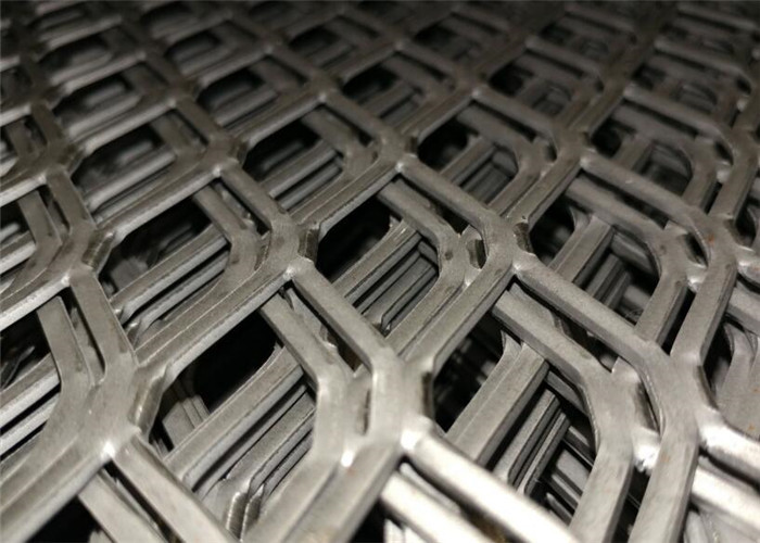 Black Expanded Metal Mesh Sheet For Wall Reinforcement 1.22*2.44m