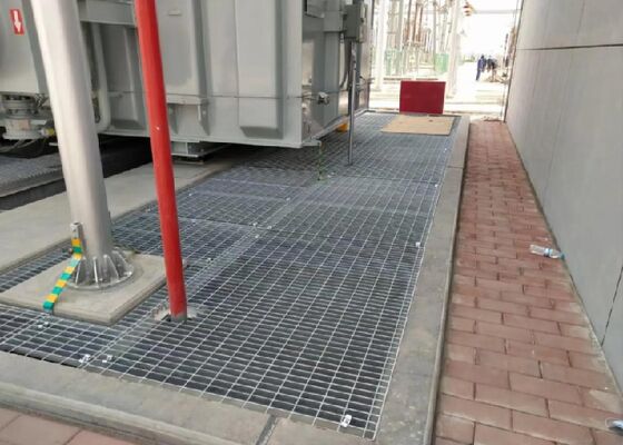 High Strength Non Slip Steel Grating For Industrial And Municipal Applications