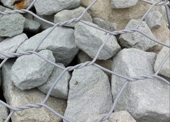 Reinforced Woven Gabion Rock Box Mesh For Slope River Wall Protection