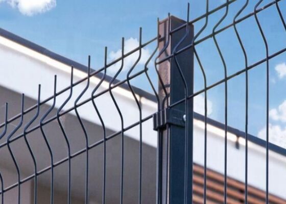 حصار امنیتی سه بعدی پوشش داده شده برای حفاظت از مرز 2 * 3m 3D Bend Fence