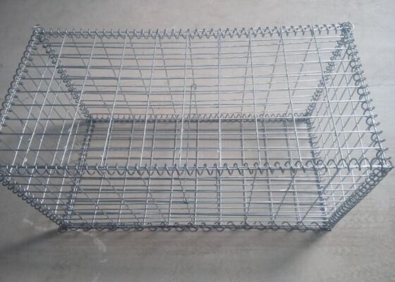 Galfan Welded Gabion Stone Wall For Landscape Stone Cage Retaining Wall