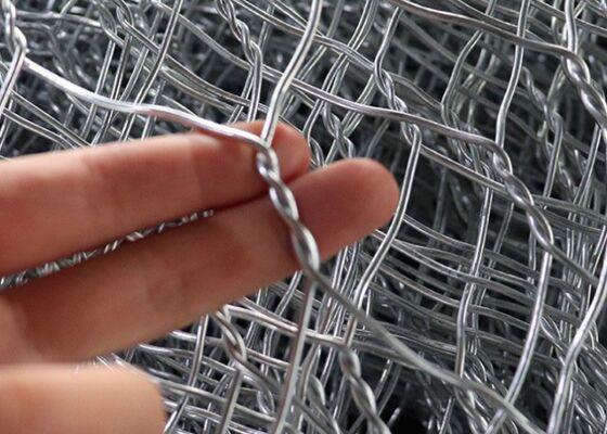 Galfan Gabion Cage Gabion Mesh for Retaining Wall Flood Control 2*1*1m