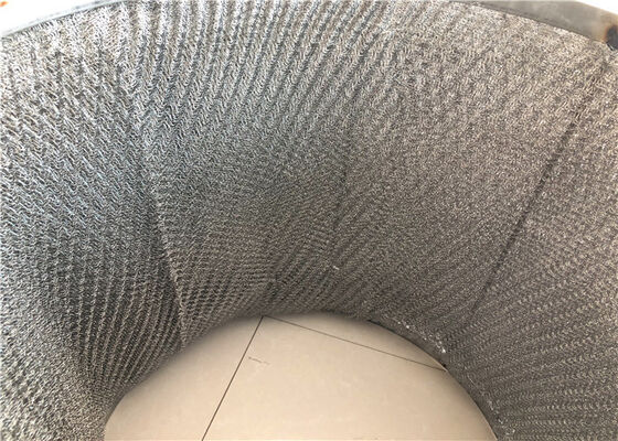 Almofada de malha do eliminador de névoa York 431 SS304 para remoção de umidade do vapor da caldeira