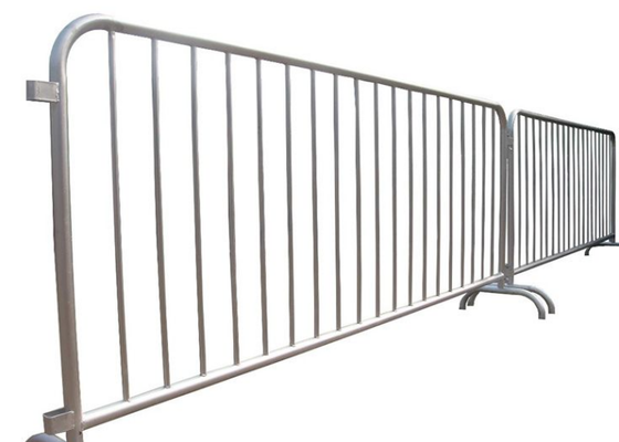 Powder Coated Steel Concert Crowd Control Barrier Event Barricade Safety Reflectors 1.1x2.2m